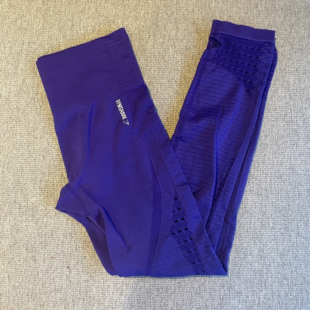 Gymshark Purple Energy+ Seamless Leggings